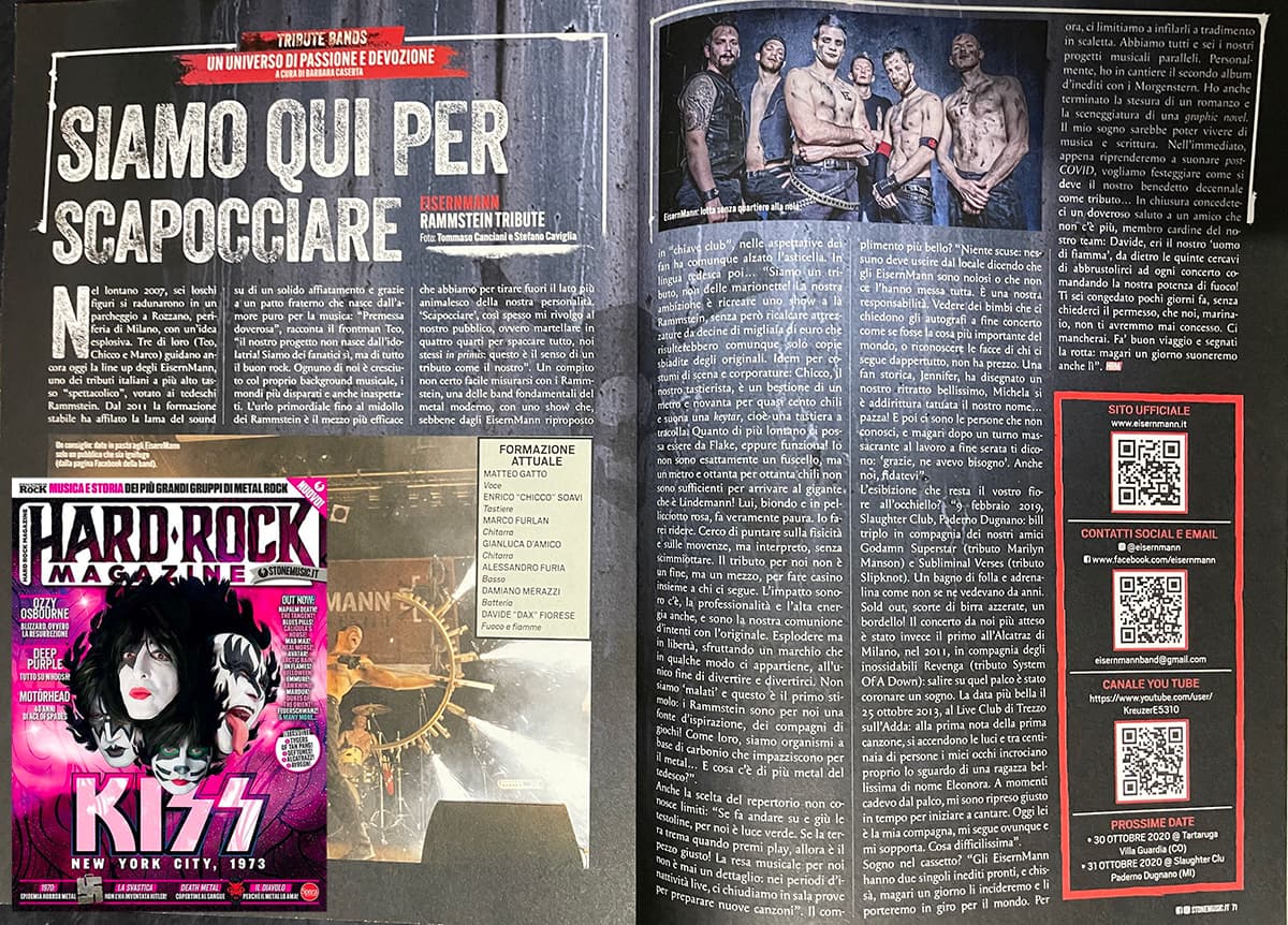 Eisernmann Hard Rock Magazine